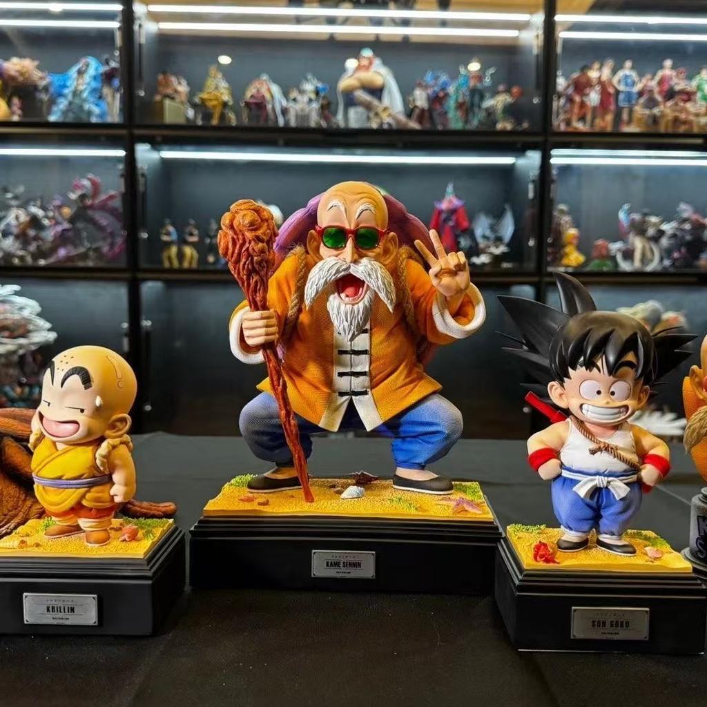 Dragon Ball Anime Figures JT Master Roshi Kame Sennin PVC Statue Collection Action Figure Doll Model Desktop Birthday Toys Gift