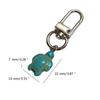 Unique 3D Keychain Stone Keychain Fashion Bag Pendant Turtle Bag Charm Alloy Acrylic Material Perfect for Fashion Lovers