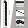 Drawing Straight Ruler Plastic Scale Ruler Graphic Folding Ruler  Student