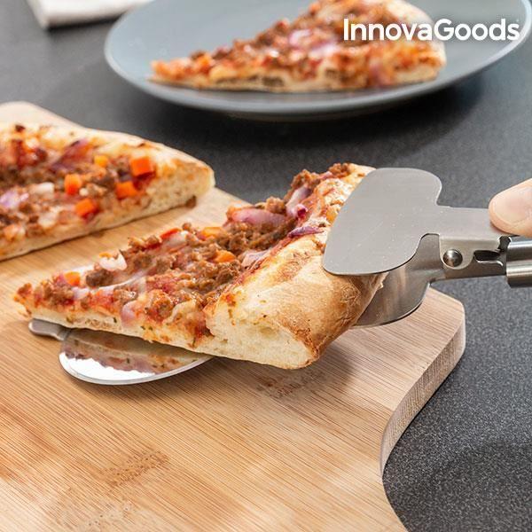 Pizza-Schneider 4 in 1 - INNOVAGOODS - Nice Slice - Edelstahl - 28 x 4 x 9 cm