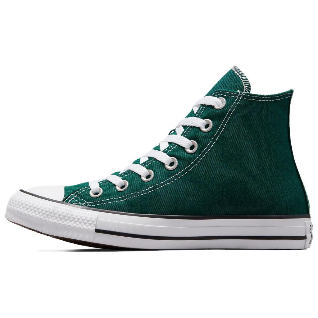 Converse Chuck Taylor Hi Dragon Scale Comfortable High-Top Canvas Shoes Unisex sneakers Green A04544C