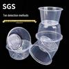Transparent Disposable Bento Box with Lid for Takeaway - Ideal for Liangpi, Braised Snacks, & More