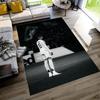 Star Player Kylian Mbappé Area Rug Design for Living Rooms Decorate Room Entryway Bedrooms Antislip Carpet Decorate Offices Wedding Party Gift