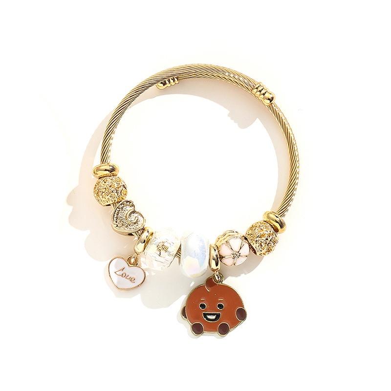 

Bts Койя Bt21 Манг Шуки РДжей Тата Чимми Куки Браслет Аксессуары Подарок для фаната SHOOKY