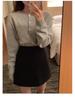 Women's Pink Heart Button Wool Cardigan: Slimming, Versatile Knit Top for Autumn & Winter