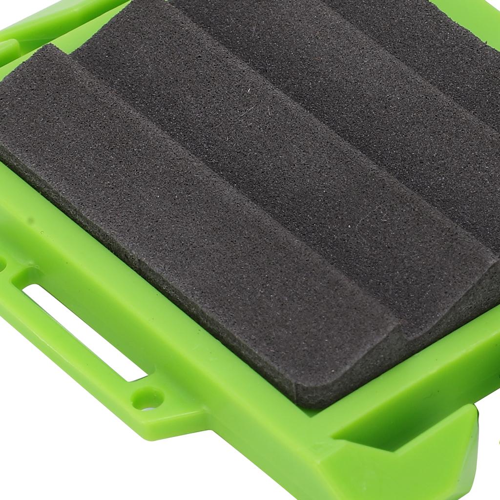 Fly Fishing Rod Holder Clips ABS Green Rod Support BeltMounted Fishing Accessory