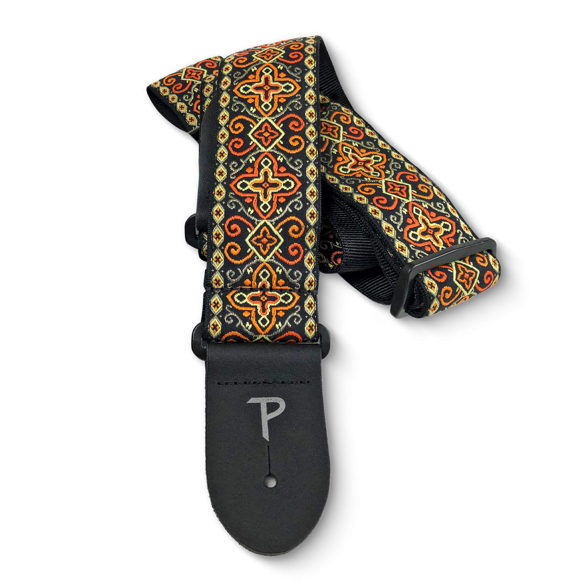 

Tribal Design Jacquard Guitar Strap 2 inches Perri s