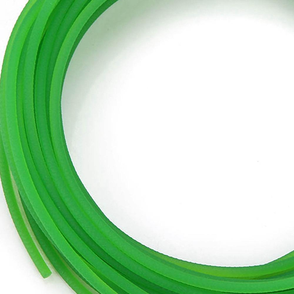 6mm Diameter Polyurethane Round Belt 10m Length PU Transmission Belt  For Dryer Equipment