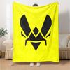1pc Blanket - logo Team Vitality Print Design,Lightweight Blanket for Sofa,Bed- Soft &Warm,Gift for All Seasons
