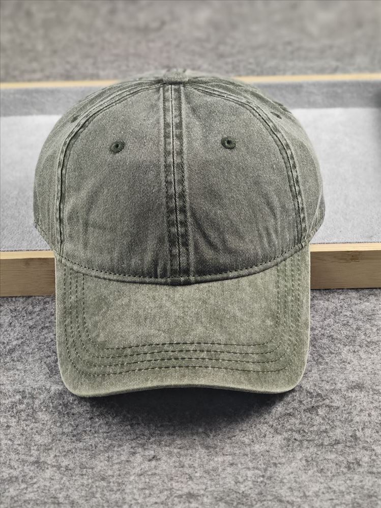 Washed and Made Old Soft-top Baseball Cap, Four-season Big Head Circumference Men's Hat, European and American Style Casual Fan Women's Hat Versatile