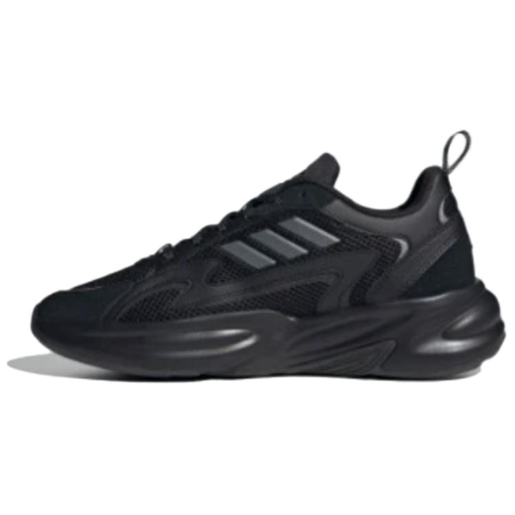 Adidas Ozwave Comfortable Thick Sole Low Top Dad Shoes Unisex Sneakers Black JI1585