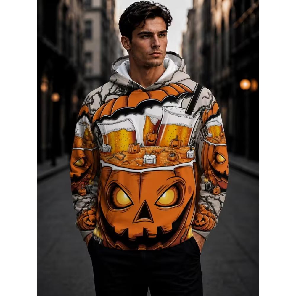 Funny Men's Versatile Hoodie Casual Simple Soft Hoodies Sweatshirts Men’s