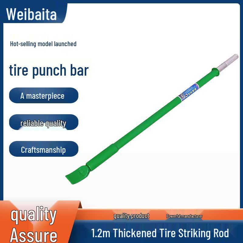 Heavy-Duty Tire Repair Impact Rod