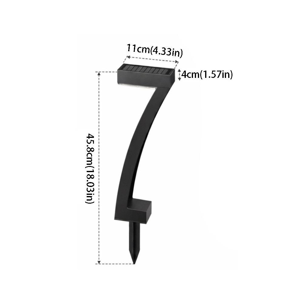 Solar Power Waterproof Solar LED Light IP65 Color Temperature Garden Lights Warm Light Auto On/Off Path Lights Garden Path