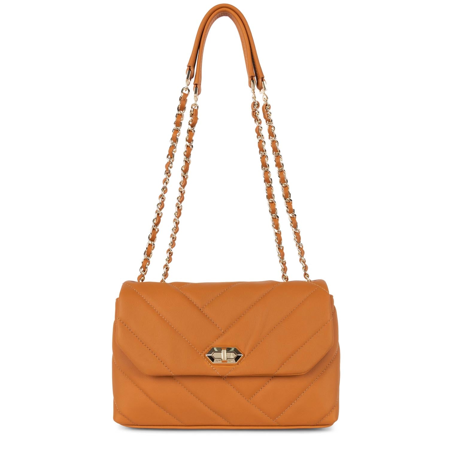 

Сумка Trotter С клапаном и застежкой M Soft Matelassé Lancaster 530-35 Золото