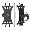 Baby Stroller Accessories Mobile Phone Holder Rack Universal 360 Rotatable Baby Pram Cart Phone Holdeolder For iPhone GPS Device