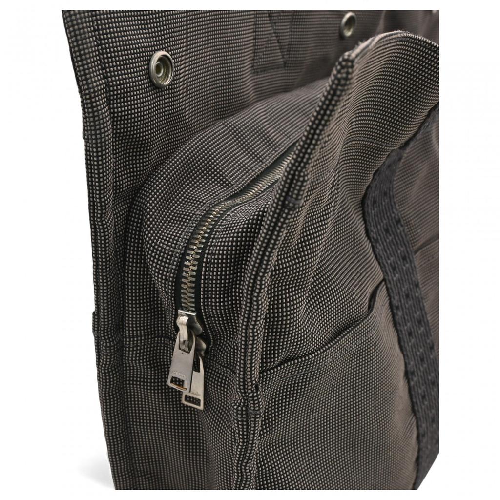 Auth HERMES Herline Tote MM Canvas Handbag he9909tt