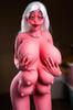 #A15 162 Cm Unique Heavy-taste Model of Sex Doll  Big Boobs Can Move Chin, Shelf, TPE Material, Hollow Breasts, One-to-one Vaginal Sex Toys Sexy Toys