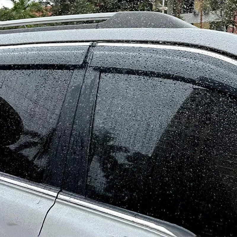 Window Visor for Maxus T90 T60 MAX Bi-turbo Tornado 90 MG Extende Rain Eyebrow Shelter Vent Awning Deflector Guard Accessories