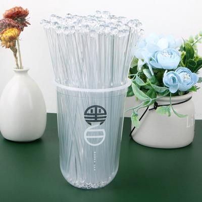 100Pcs/Set Plastic Cocktail Swizzle Sticks Drink Stirrer Coffee Muddler