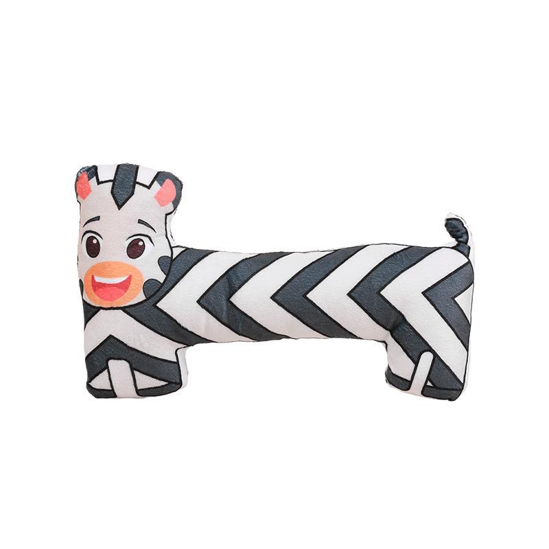 Squeaky Plush Dog Toy Bite Resistant Interactive for Puppy Small Medium Dogs Soft Pet Supplies Teething Play Toy