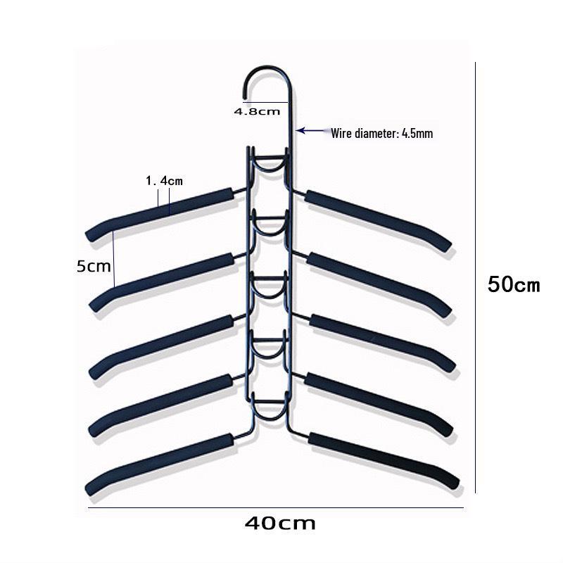 

Multifunctional Folding Magic Hanger for Clothes and Pants - Space-Saving Closet Organizer