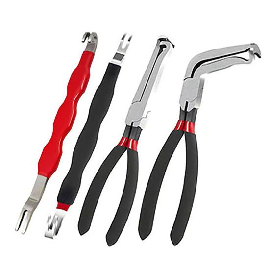 1/2/3Pcs Automotive Electrical Terminal Connector Separator Removal Tool 2-in-1 Multi-Functional Straight Bent Head Electrical Disconnect Pliers