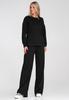 Elegancki Dres Damski - Komplet Bluza I Spodnie - Czarny M1250 R. S