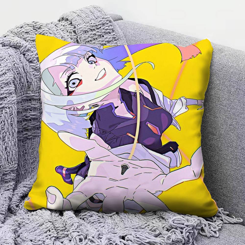 Lucy David Edgerunner Home Sofa Cushion Covers and Aecorative Custom Pillow Covers