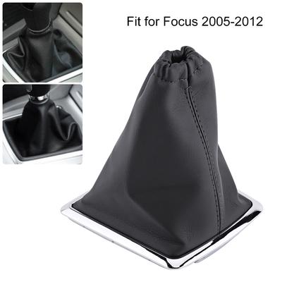 Auto Schaltknauf Manschette Stiefel PU Leder Staubschutz Ersatz für Ford Focus 20052012