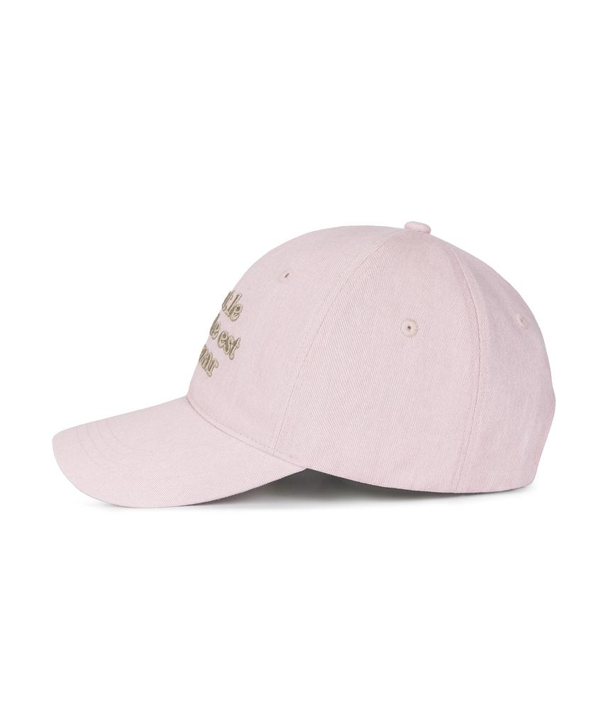 Bajal Tmv Lettering Ball Cap [Pigment Pink]