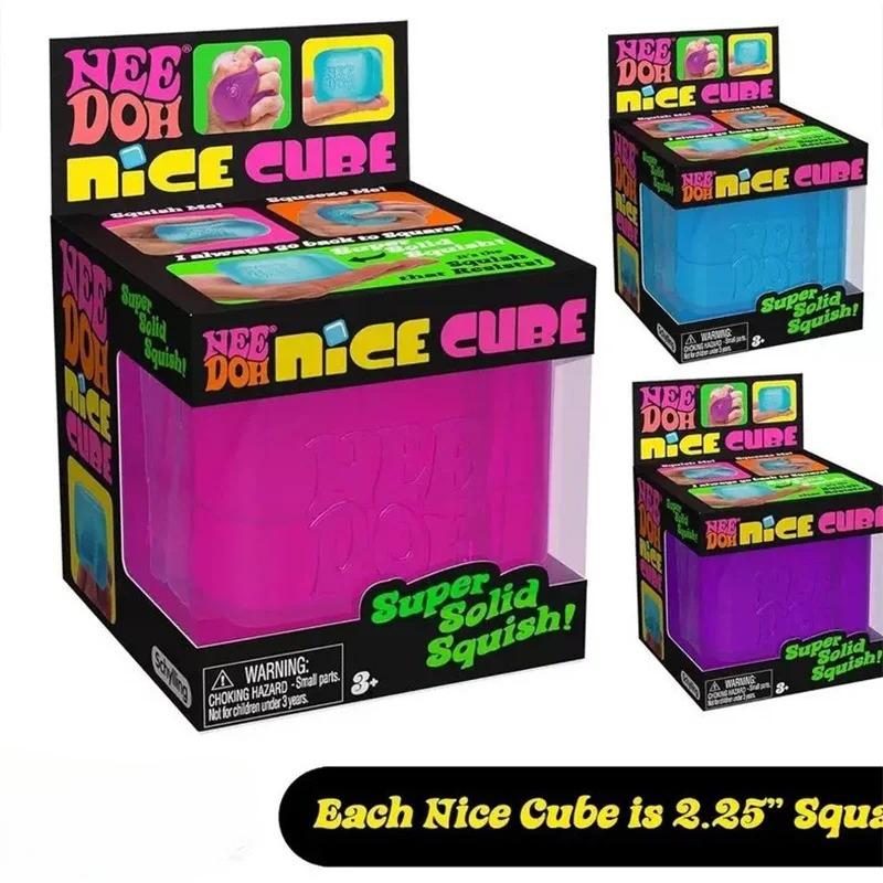Newschylling Needoh Nice Cube, Sensory Toys, Anti-Stress Blocks, Stress Relief Jigsaw, Pressure Relief, Souvenir For Kids