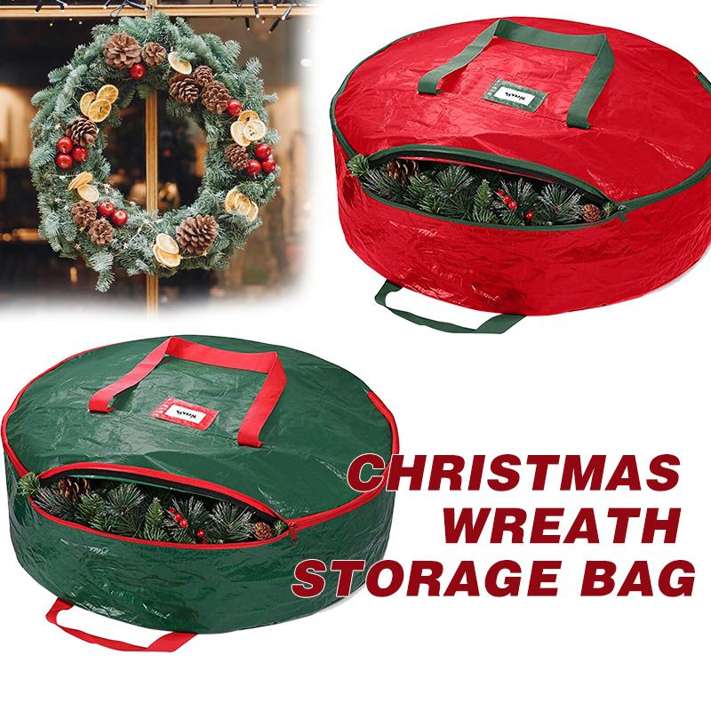 christmas wreath storage box