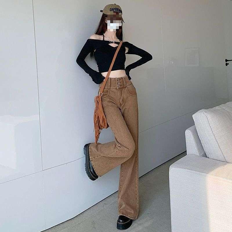 

Women s Trendy American Retro Jeans – New Autumn 2026 Design M