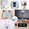 Self Adhesive Mirror Tiles 10x15cm Size with 5x5mm Tiles for DIY Projects and Home Decoration Elegant Wall Sticker