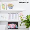 Shuttle Art Colored Set of Pastel Color for Adult Coloring Comes with a Tin Case and Color Convenient for Present for Entrance Celebrations Pencils,