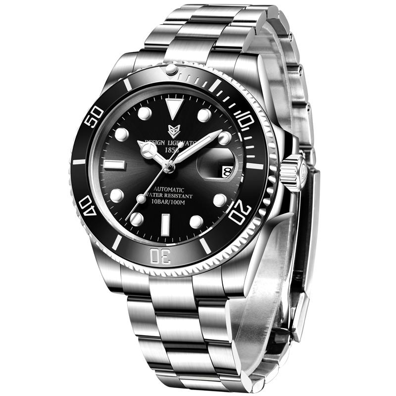 Top Brand Luxury Automatic Watch for Men Fashion Waterproof Sport Men s Mechanical WristWatches Casual Automatic Date Watch
