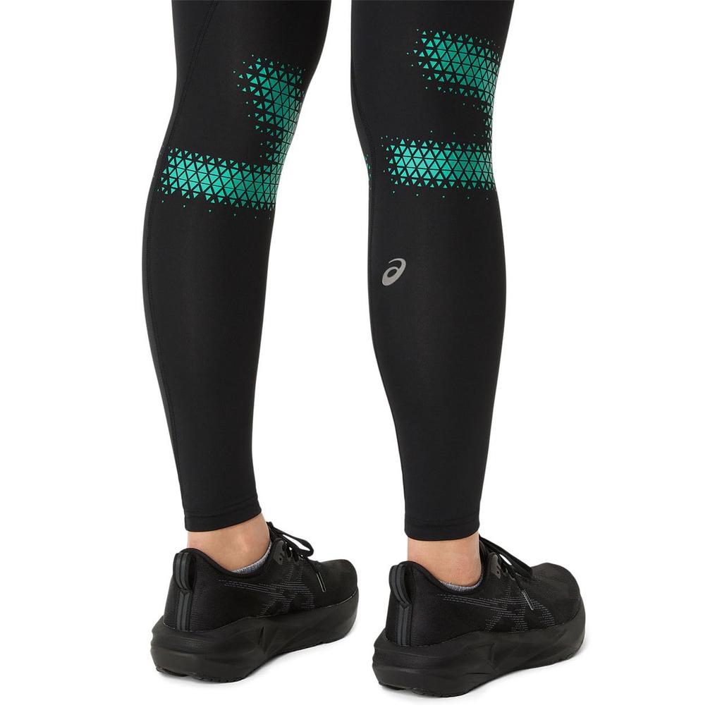 Running Wear MMS STABILITY TIGHT PERFORMANCE MINT XL [ASICS] BLACK/ICE