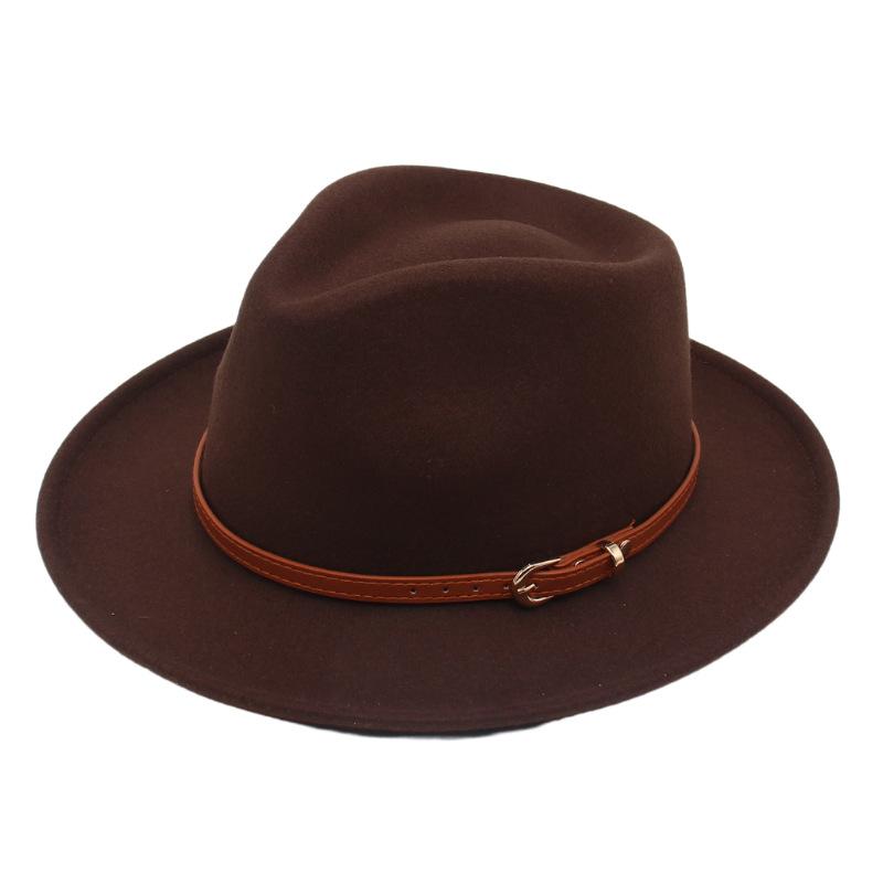 Foreign Trade New Fedora Fedora Classic Top Hat Men'S And Women'S Jazz Hat Party Ceremony Suit With Hat