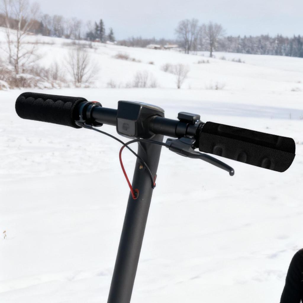 Beheizte Motorradgriffe USB-betrieben Winterradfahren Handwärmer Motorrad-Heizgriffabdeckung für kalte Wintertage Roller
