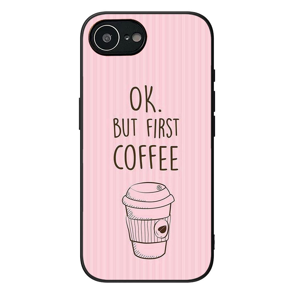 

OK But First Coffee Book Phone Cover for Xiaomi Redmi Note 12 11 10 A3 Pro 10A 10C 12C Note12 5G Protective Case Redmi Note 12S