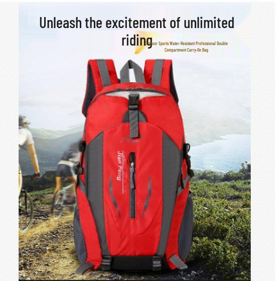 

Водонепроницаемый рюкзак большой вместимости для активного отдыха – Легкий рюкзак для пеших походов и путешествий красный