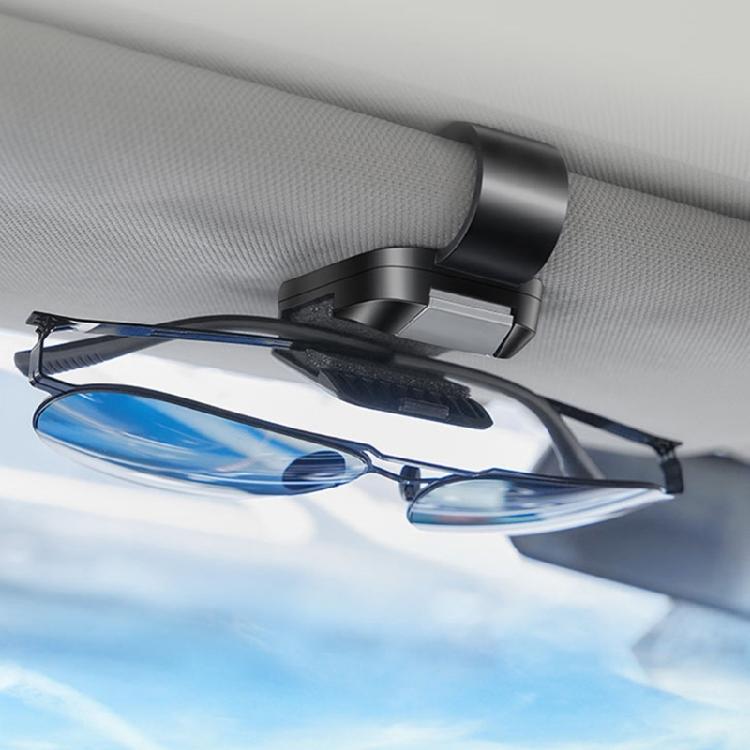 Auto Interior Sunglasses Hanger Anti slip Eyewear Mount Sunglasses Storage Solution Provide Reliable Grip & Organization