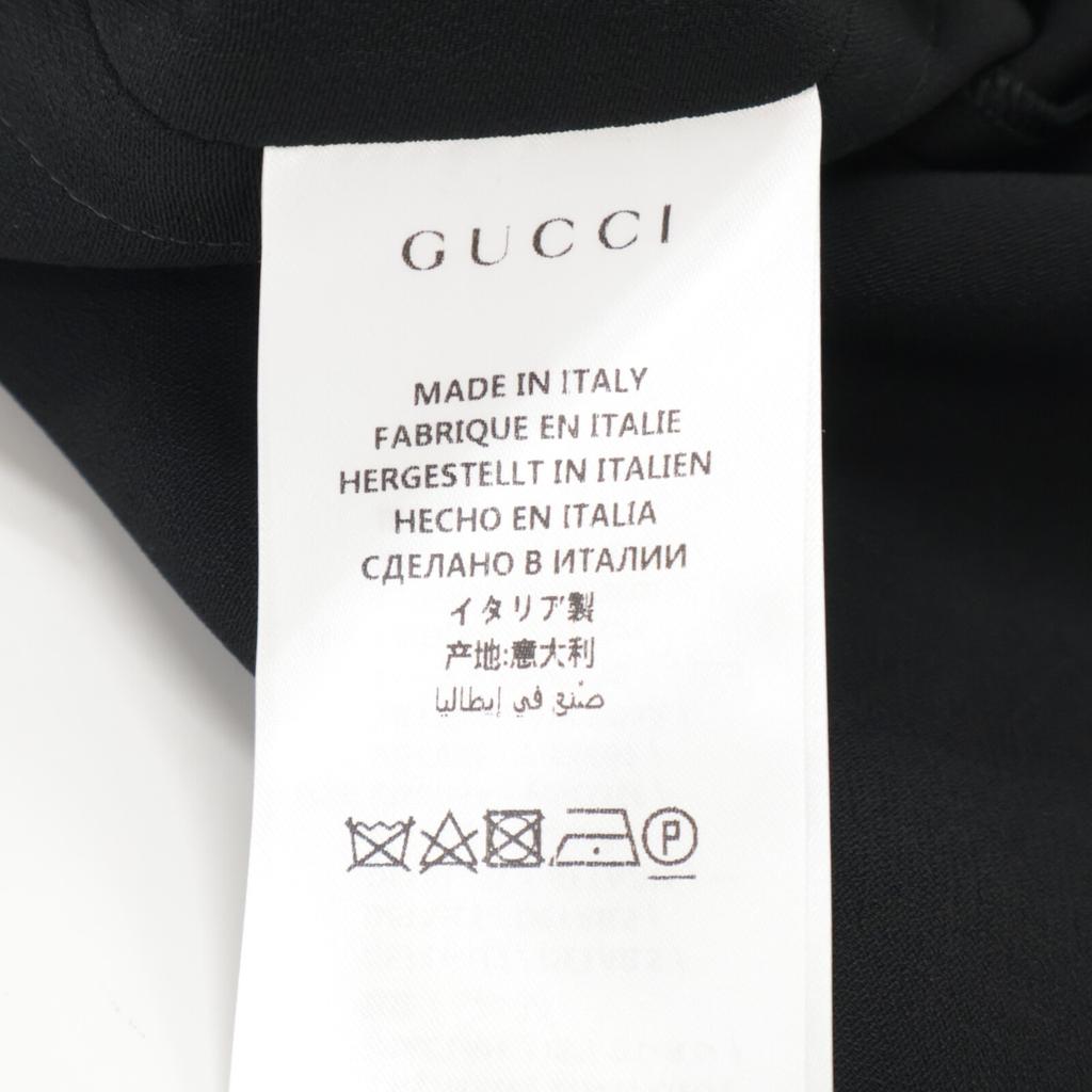 GUCCI 528977 2018 Black Stretch Viscose Tunic Dress dress 38 blackUsed