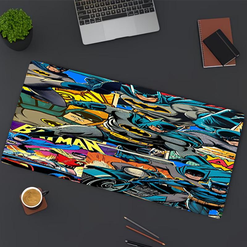 Batman Print Mouse Pad, for Keyboard Pad Laptop PC Mat for Office Home Use, Desk Decor, Perfect Birthday Gift for Gamers