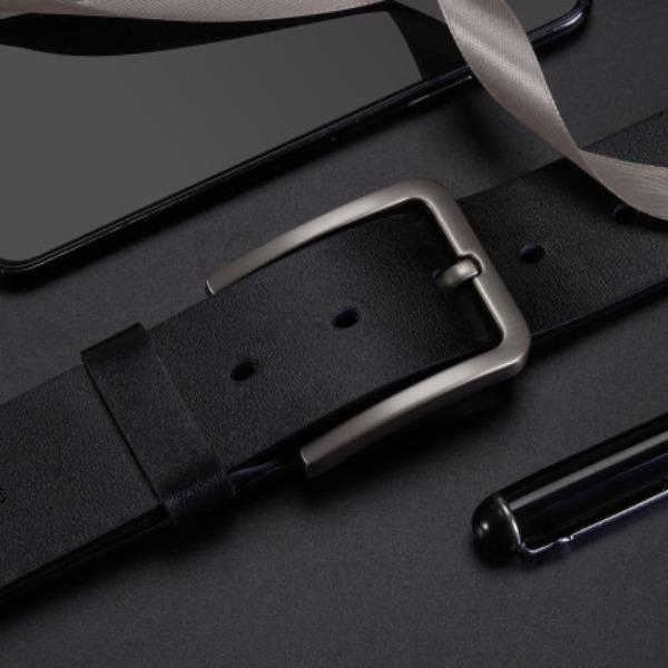 Men'S Belt Leather Without Interlayer Pin Buckle Belt Retro Classic Special Cowhide Belt