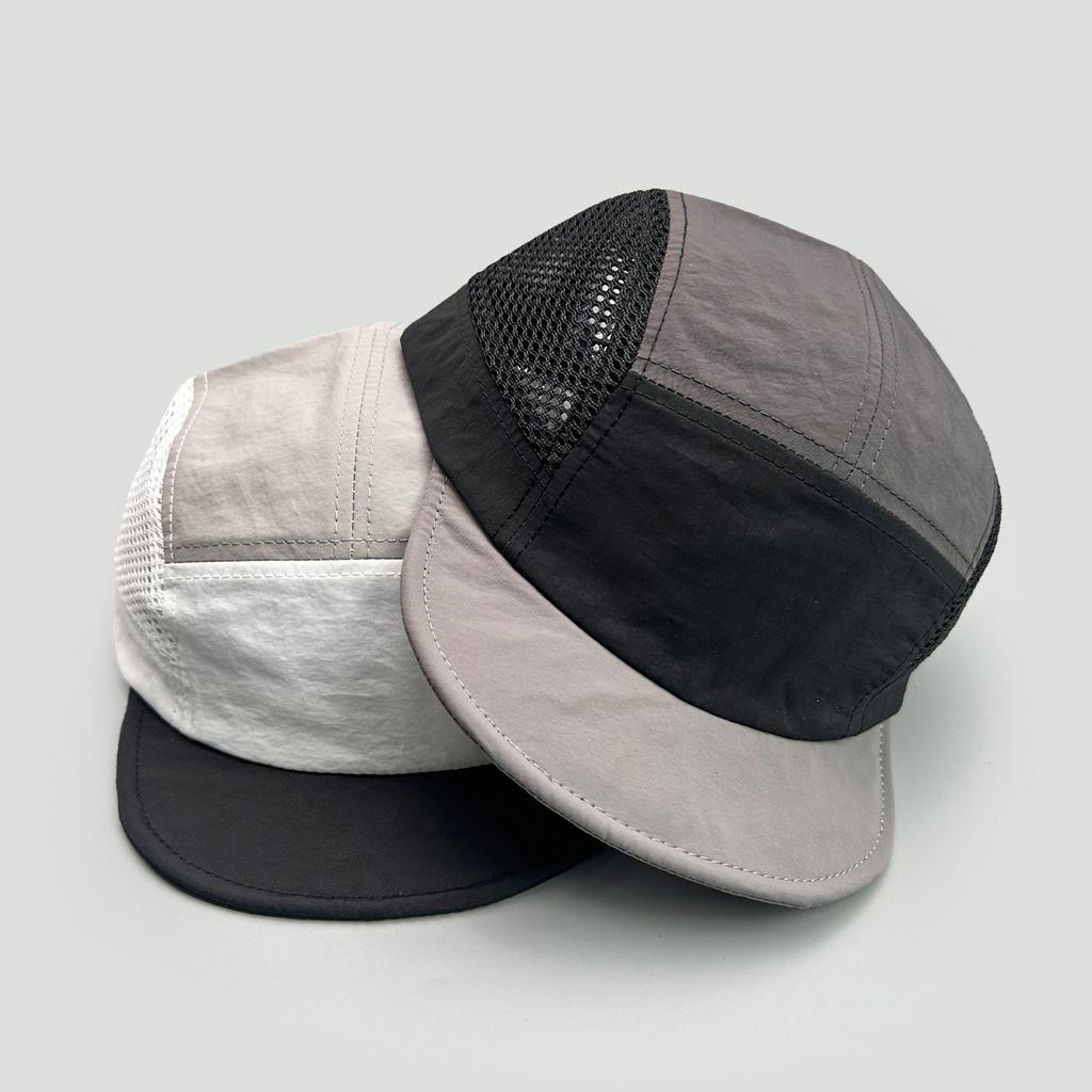 Five-Piece Quick-Drying Color Matching Baseball Cap For Men And Women Outdoor Breathable Casual Versatile Retro Cap