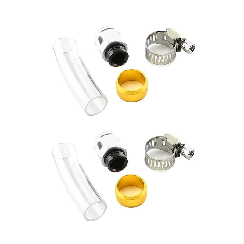 

2Pcs Air Filter Drain Pipe Aluminum Alloy Head Plug Exhaust Pipe Plugs Motorcycle Modification Accessories Pcx150 Pcx160 Adv150 серебряный