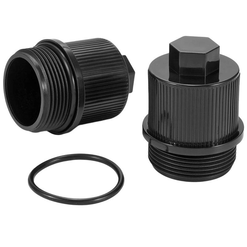ABBP-2 Stück Poolfilter-Ablassschraube 190030 Kappe Baugruppe Passend für Pentair Clean & Clear Plus Kartuschen-Pool- und Spa-Filter