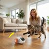 Remote Control Cat Toy Smart Rechargeable Teaser Pet Toys Remote Control For Indoor Kitten Pet Home Exercise Play Boredom Relief